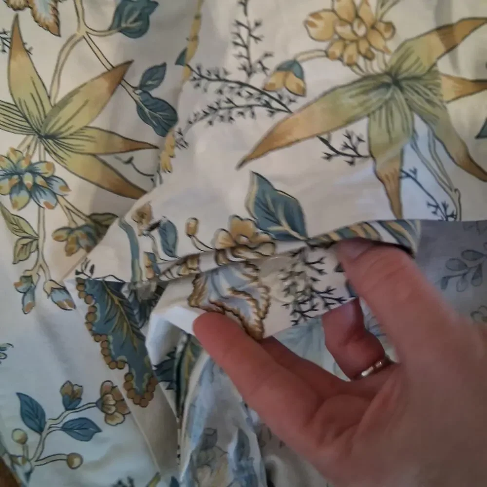 Pottery Barn Duvet cover bedspread twin cotton floral Marie Palampore